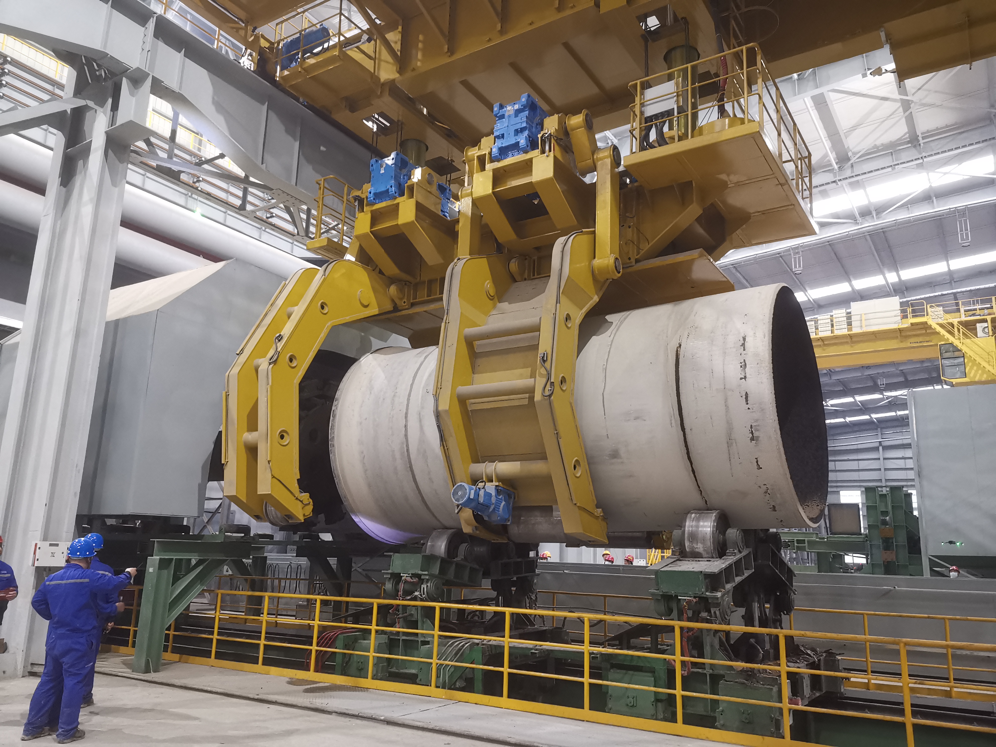 DN3000超大口徑球墨鑄鐵管生產(chǎn)線